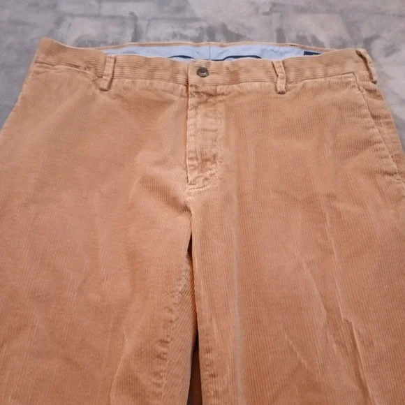 Polo Ralph Lauren Mens 36 Stretch Classic Fit Corduroy Pants Brown Chinos Preppy - Picture 3 of 16